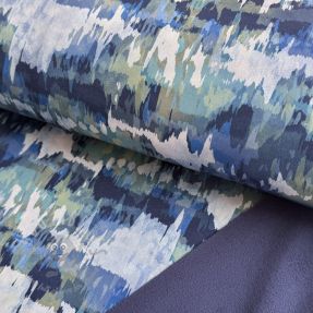 Softshell Abstract navy digital print