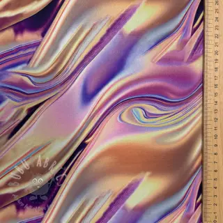 Softshell Liquid metal pink digital print