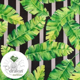 Tkanina dekoracyjna z teflonem TROPICAL LEAF GARDEN