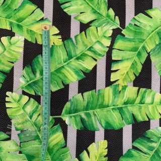 Tkanina dekoracyjna z teflonem TROPICAL LEAF GARDEN