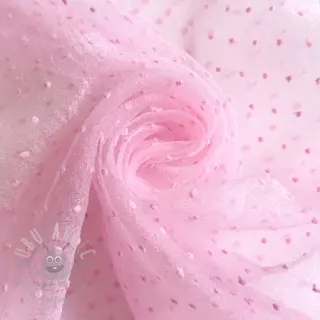 Tiul DOTS pink