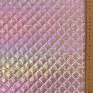 Pikowana tkanina Fancy diamonds light pink