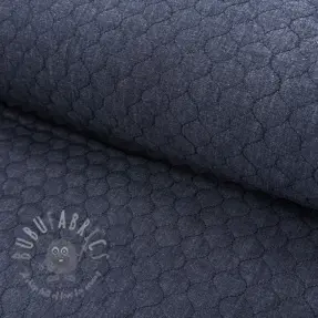Pikowana tkanina JEANS marine