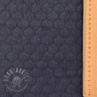 Pikowana tkanina JEANS marine
