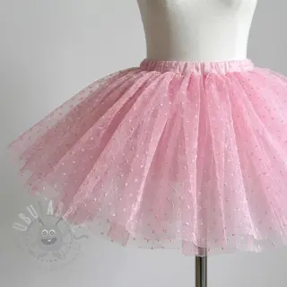 Tiul DOTS pink