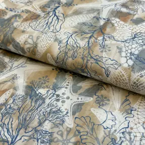 Bawełniana tkanina VOILE Maritime digital print