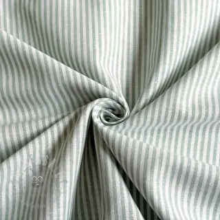 Len z bawełną Stripe pastel green