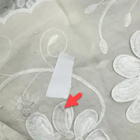 Bawełniana tkanina EMBROIDERY Bellagio cream 2nd class