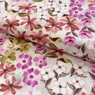 Tkanina dekoracyjna Floralia pink digital print