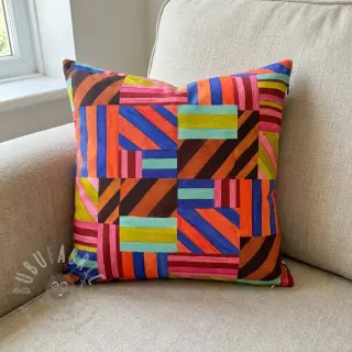 Tkanina dekoracyjna Stripes multi digital print