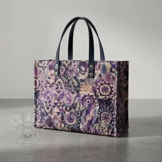 Tkanina dekoracyjna Abstract purple digital print