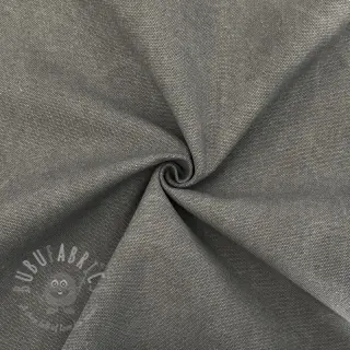 Tkanina płótno CANVAS STONEWASHED grey