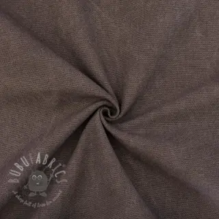 Tkanina płótno CANVAS STONEWASHED brown