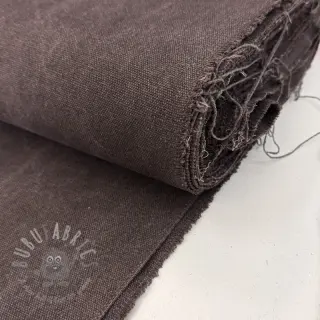 Tkanina płótno CANVAS STONEWASHED brown