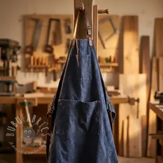 Tkanina płótno CANVAS STONEWASHED dark navy