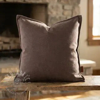 Tkanina płótno CANVAS STONEWASHED brown