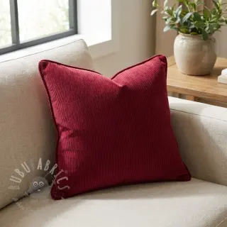 Drobny Sztruks dark red