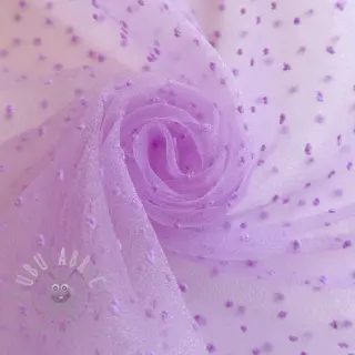 Tiul DOTS lilac