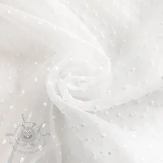 Tiul DOTS white