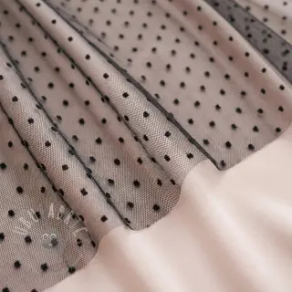 Tiul DOTS black