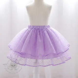 Tiul DOTS lilac