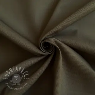 Bawełniana tkanina TWILL Mango olive green