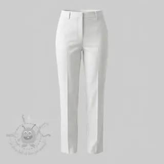 Bawełniana tkanina TWILL Mango white