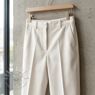 Bawełniana tkanina TWILL Mango off white