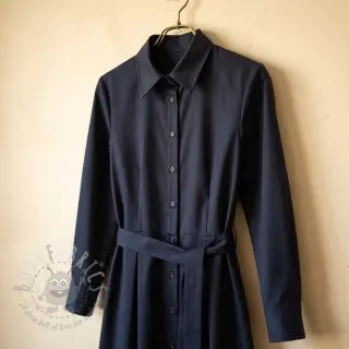 Bawełniana tkanina TWILL Mango marine
