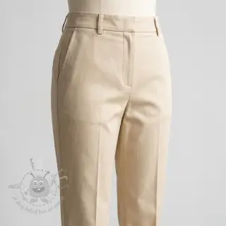 Bawełniana tkanina TWILL Mango pebble