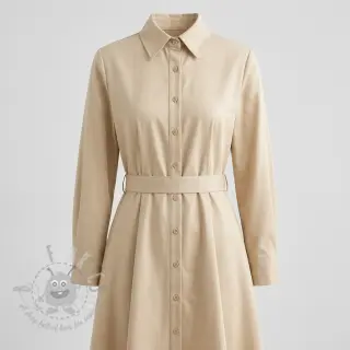 Bawełniana tkanina TWILL Mango pebble