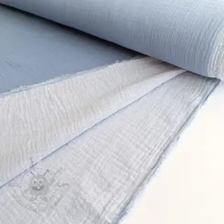 Muślin double gauze DOUBLE FACE light jeans