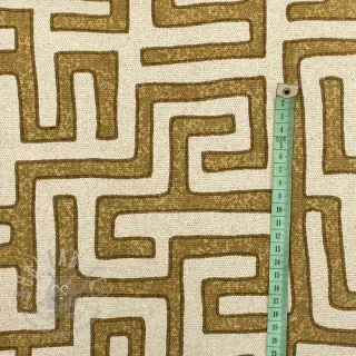 Tkanina dekoracyjna RAFFIA ocre