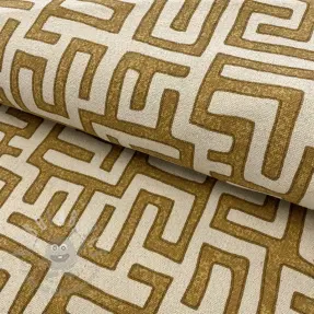 Tkanina dekoracyjna RAFFIA ocre