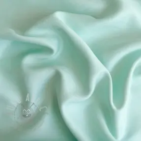 Tkanina wiskozowa z lnem BUBBLY misty jade