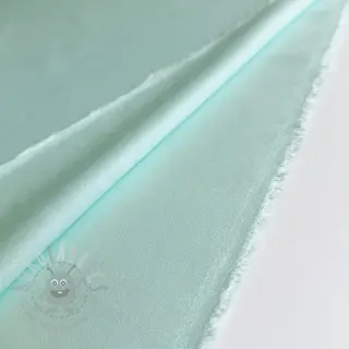 Tkanina wiskozowa z lnem BUBBLY misty jade