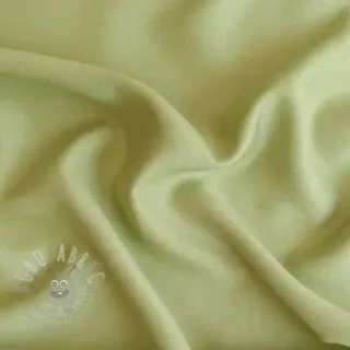 Tkanina wiskozowa z lnem BUBBLY lime cream