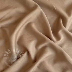 Tkanina wiskozowa z lnem BUBBLY taupe
