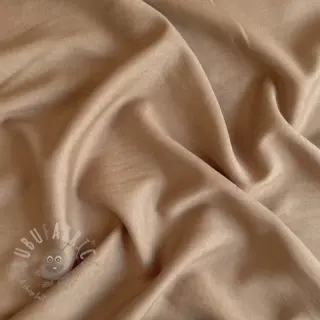 Tkanina wiskozowa z lnem BUBBLY taupe