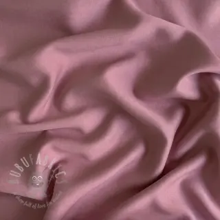 Tkanina wiskozowa z lnem BUBBLY old pink