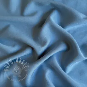Tkanina wiskozowa z lnem BUBBLY old blue