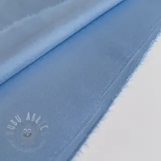 Tkanina wiskozowa z lnem BUBBLY old blue