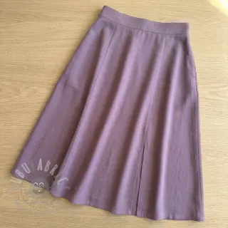 Tkanina wiskozowa z lnem BUBBLY lavender