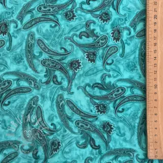Wiskoza RAYON POPLIN Paisley design C