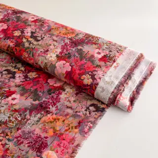 Wiskoza RAYON POPLIN Blossoms design A