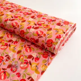 Wiskoza RAYON POPLIN Fruity design B