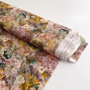 Wiskoza RAYON POPLIN Blossoms design B