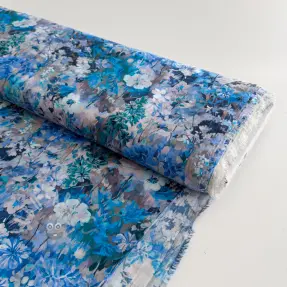 Wiskoza RAYON POPLIN Blossoms design C