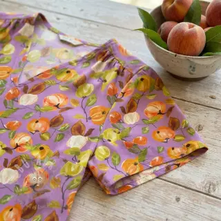 Wiskoza RAYON POPLIN Fruity design C