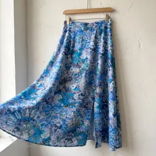 Wiskoza RAYON POPLIN Blossoms design C